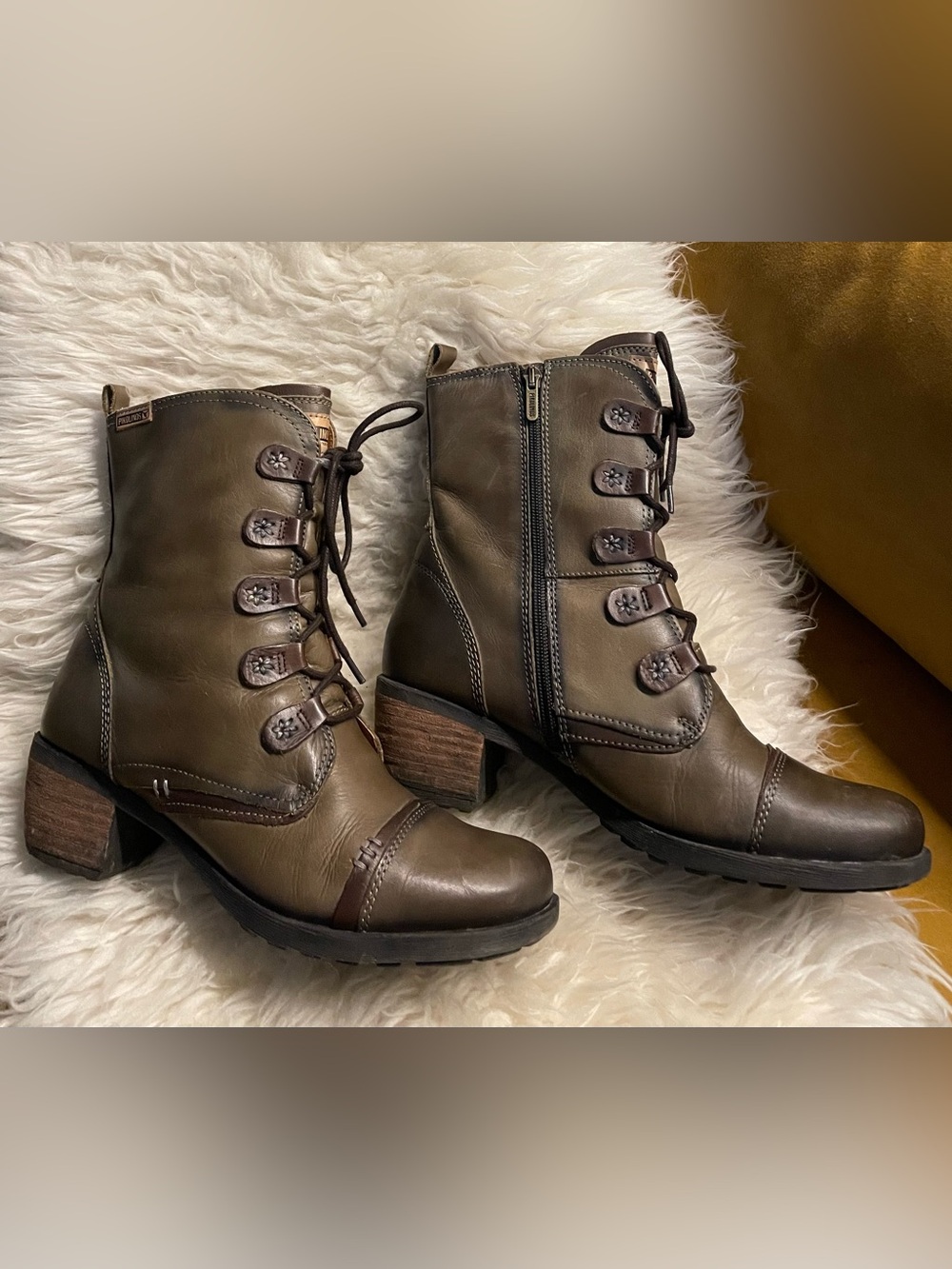 Pikolinos LeMans Lace Up Boots Size US 9.5